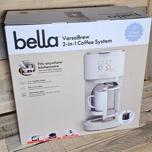 Bella VersaBrew 2-in-1 Coffee System - Crème